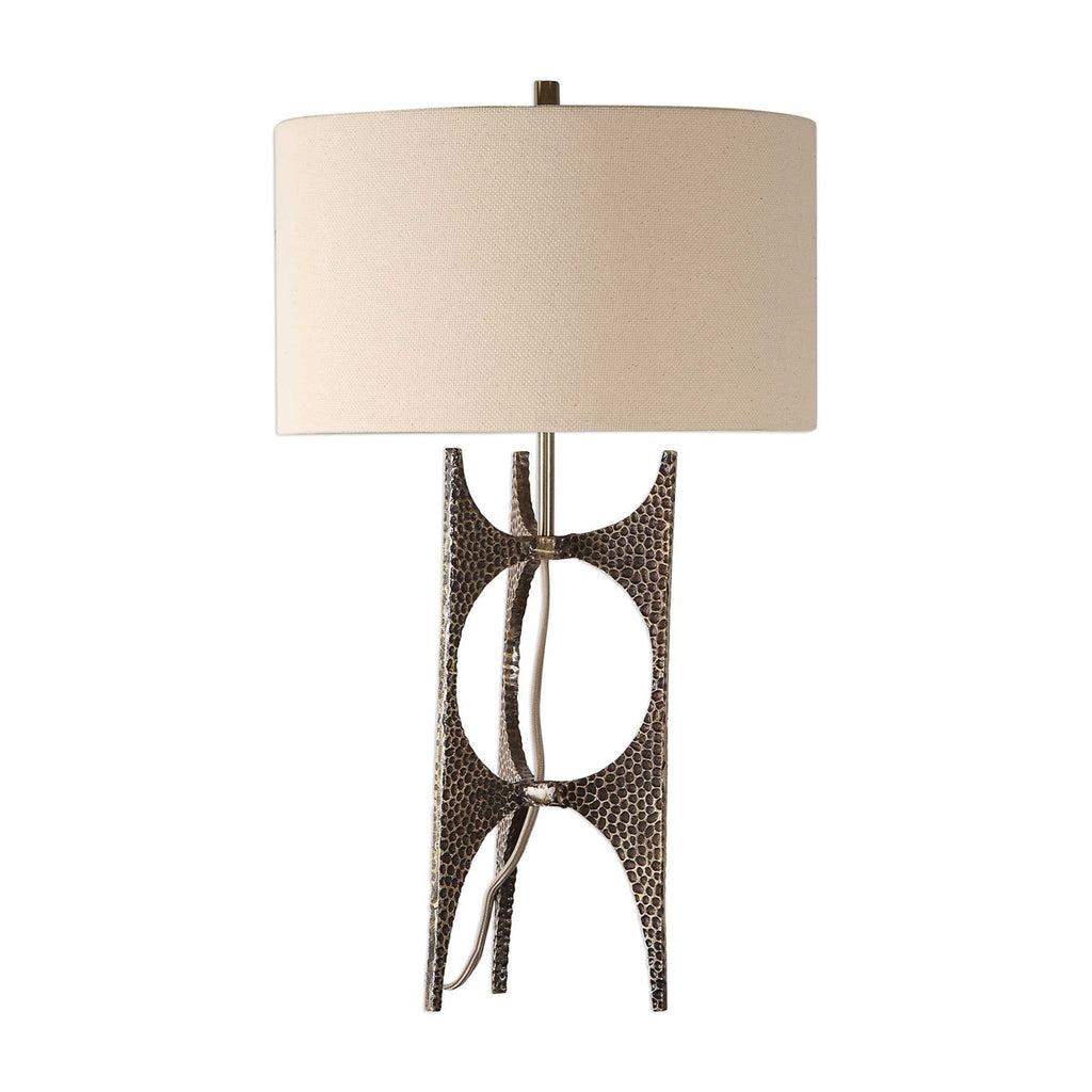 Goldia Antique Bronze Lamp - Bombay Mercantile