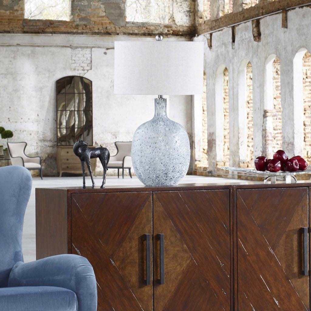 Oceaonna Glass Table Lamp - Bombay Mercantile