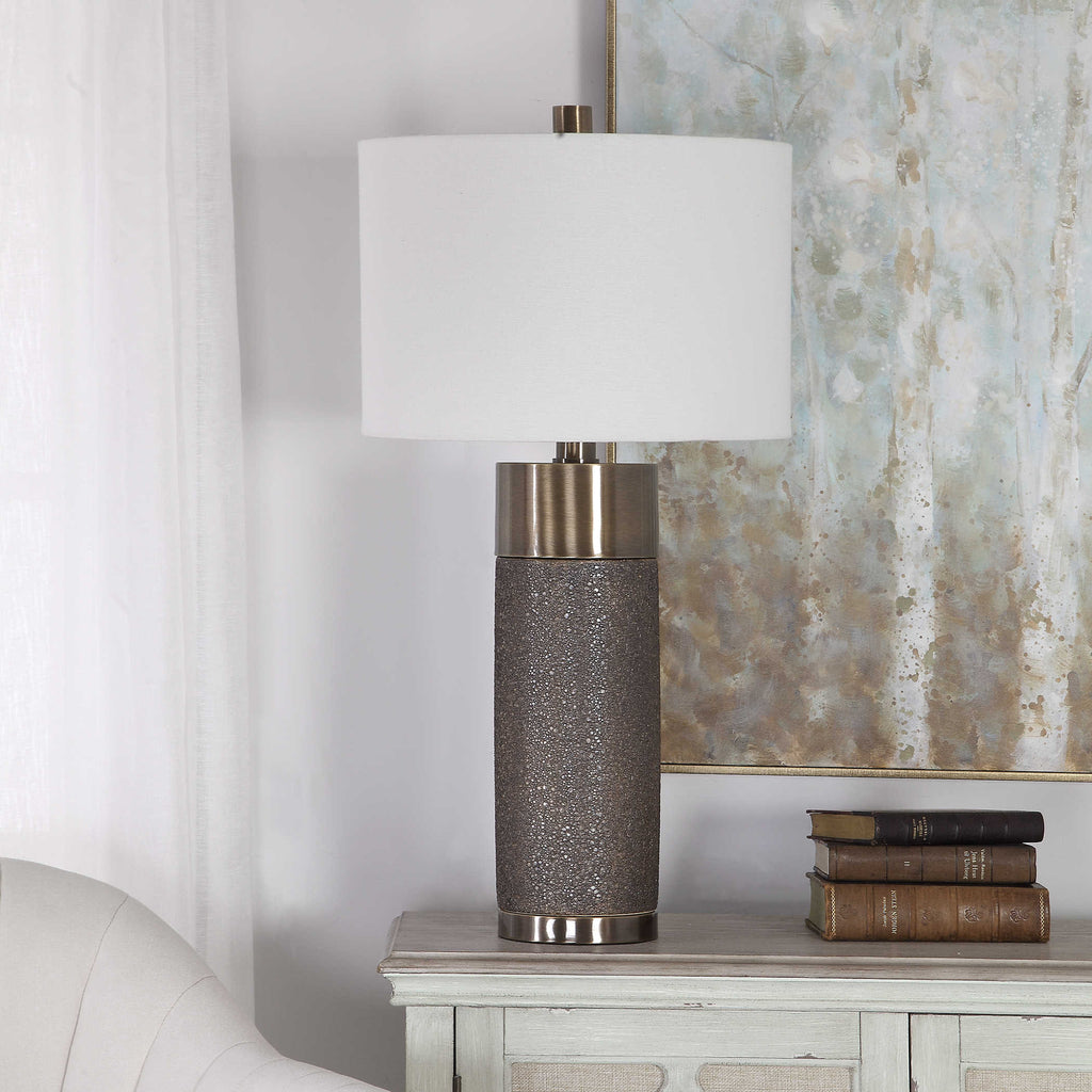 Brannock Bronze Table Lamp - Bombay Mercantile