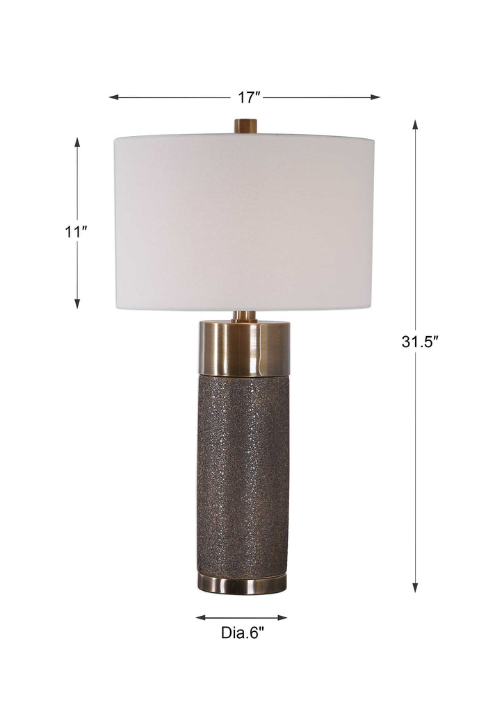 Brannock Bronze Table Lamp - Bombay Mercantile
