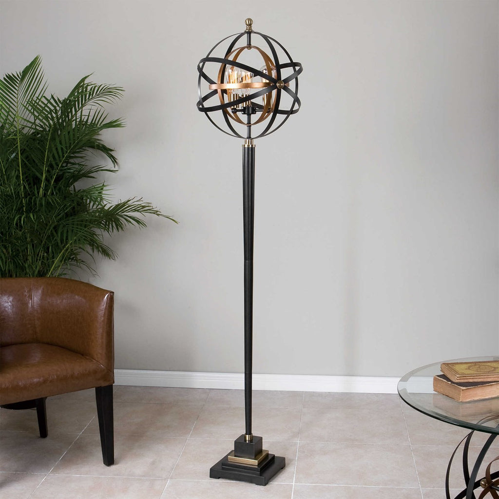 Rondure Sphere Floor Lamp - Bombay Mercantile