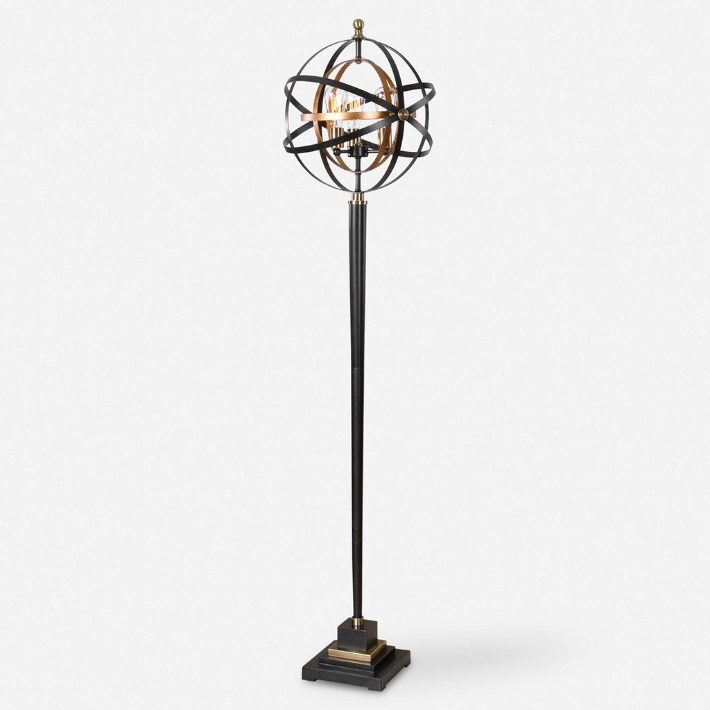Rondure Sphere Floor Lamp - Bombay Mercantile