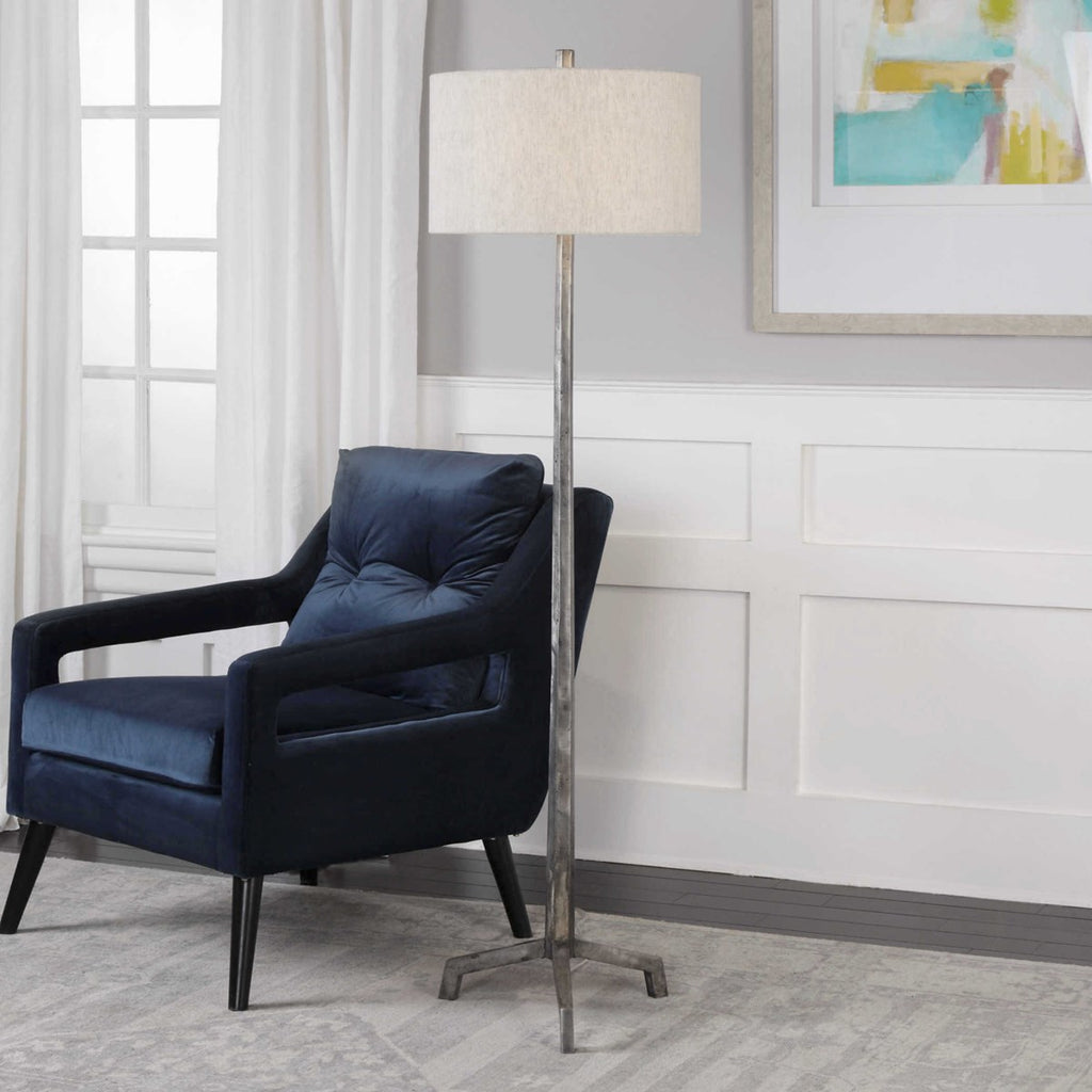 Ivor Cast Iron Floor Lamp - Bombay Mercantile