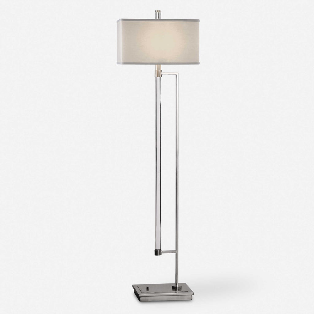 Mannan Modern Floor Lamp - Bombay Mercantile
