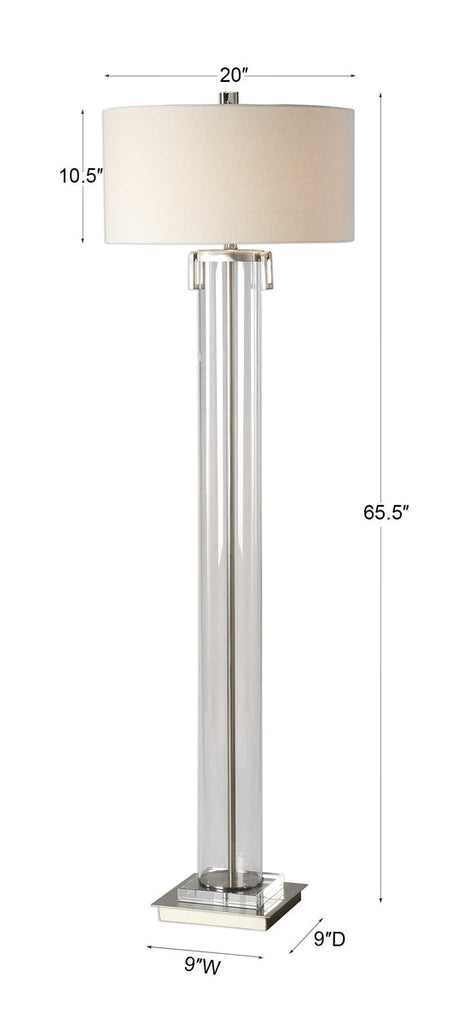 Monette Tall Cylinder Floor Lamp - Bombay Mercantile