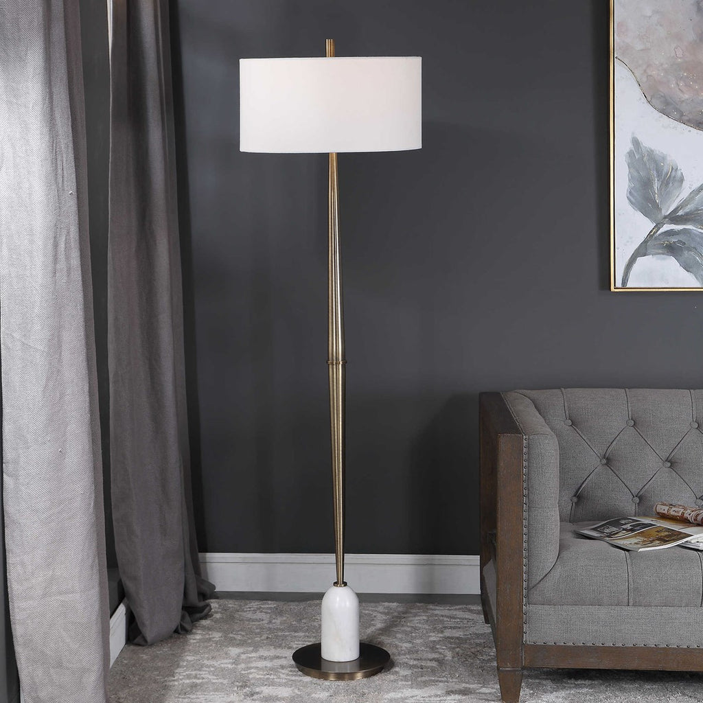 Minette Mid-Century Floor Lamp - Bombay Mercantile