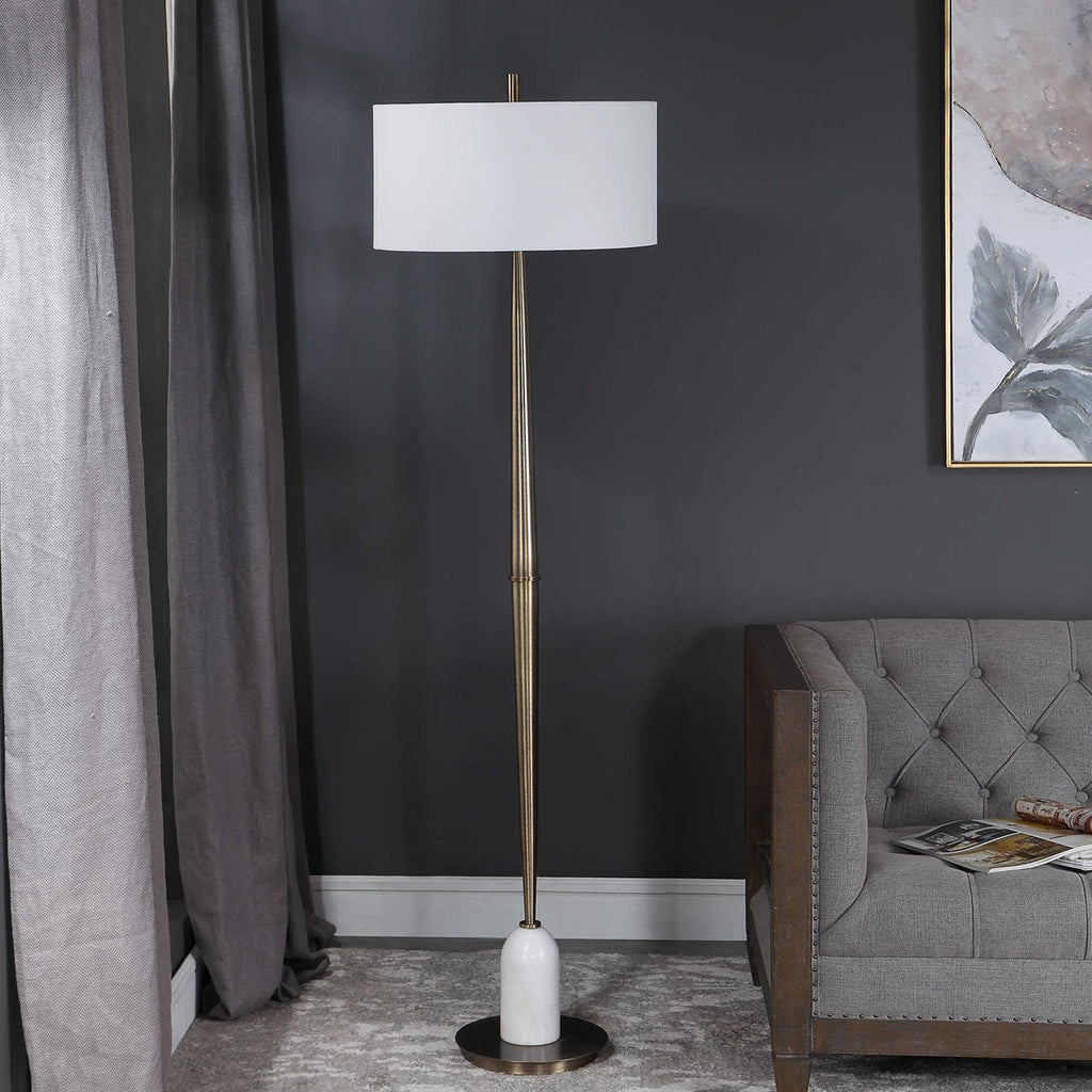 Minette Mid-Century Floor Lamp - Bombay Mercantile