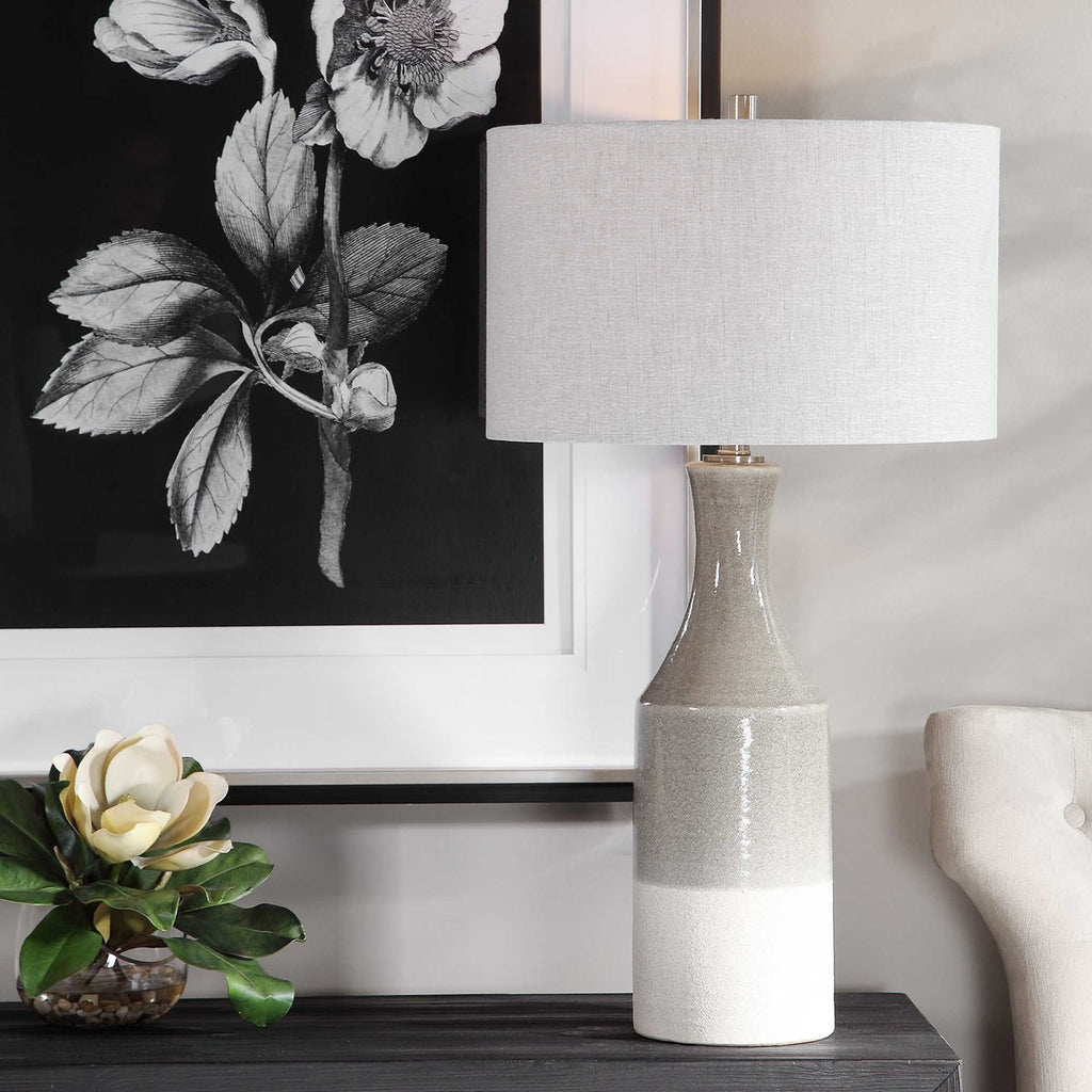 Savin Ceramic Table Lamp - Bombay Mercantile