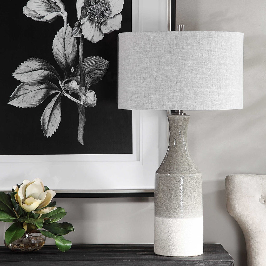 Savin Ceramic Table Lamp - Bombay Mercantile