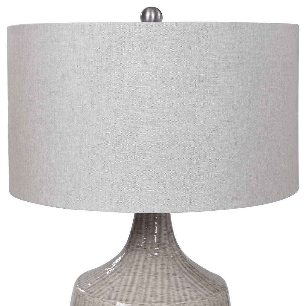 Felipe Gray Table Lamp - Bombay Mercantile