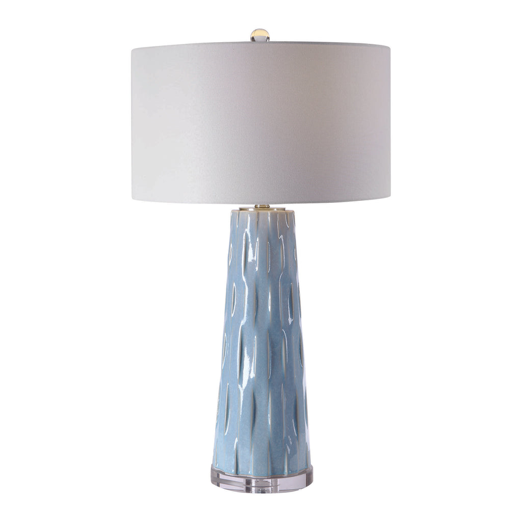 Brienne Light Blue Table Lamp - Bombay Mercantile