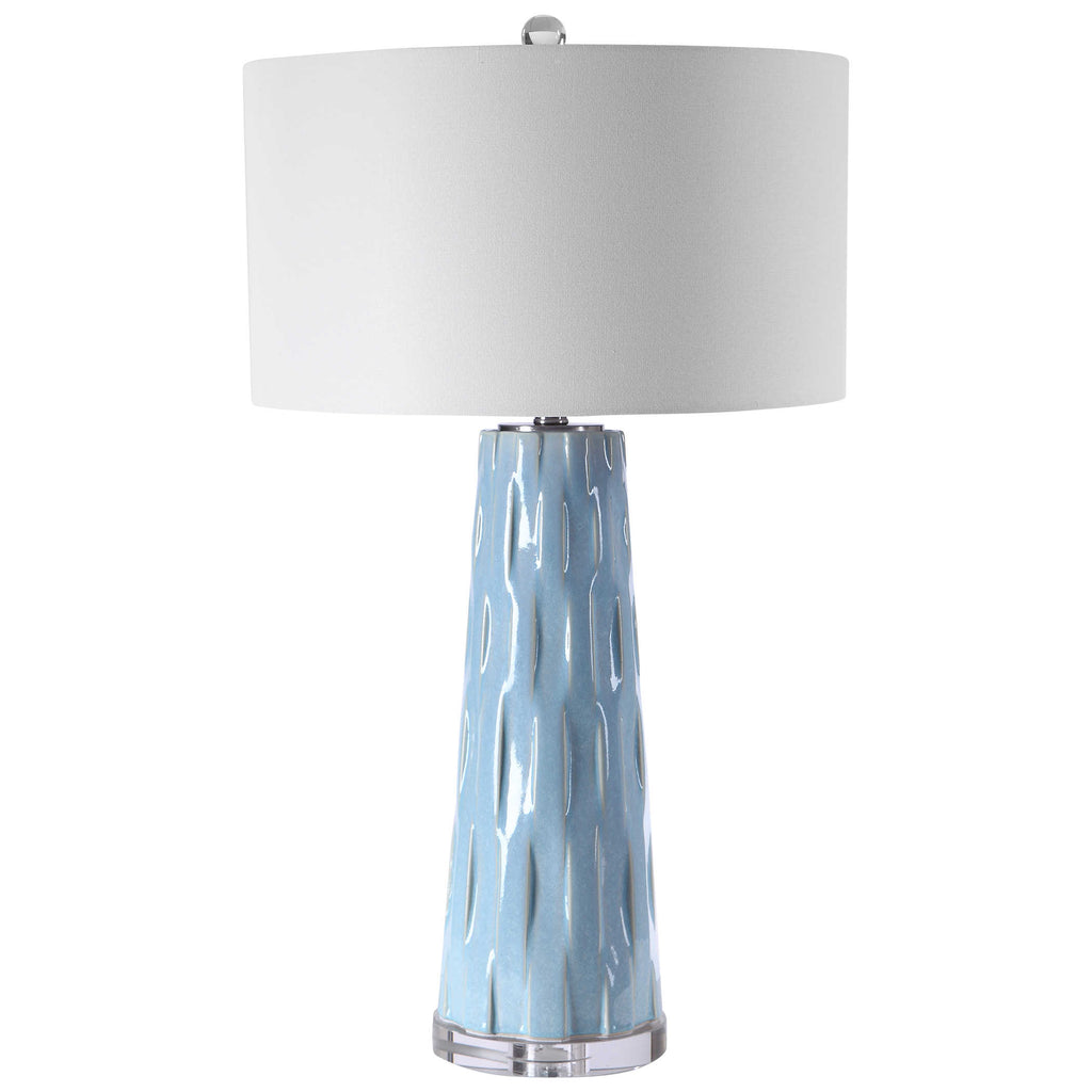 Brienne Light Blue Table Lamp - Bombay Mercantile