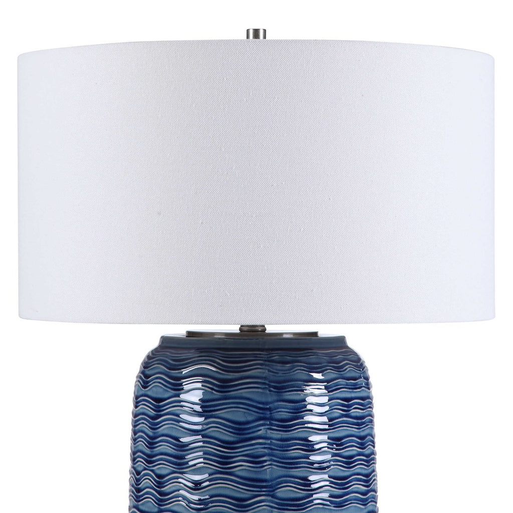 Sedna Blue Table Lamp - Bombay Mercantile