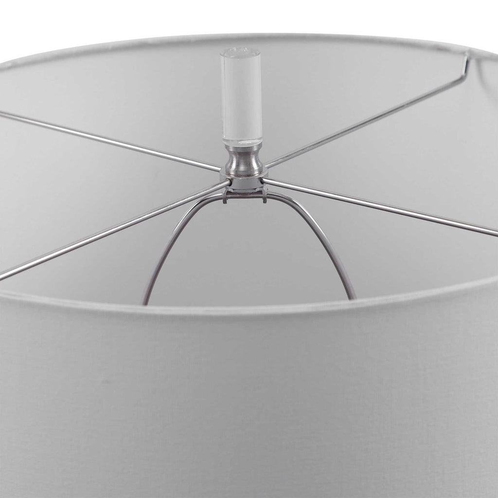 Esmeralda Green Glass Table Lamp - Bombay Mercantile