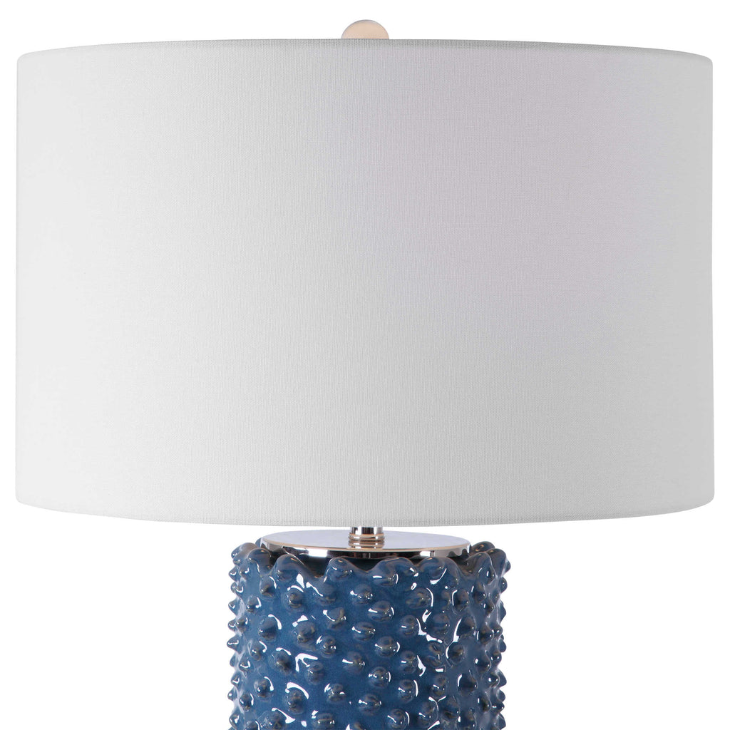 Ciji Blue Table Lamp - Bombay Mercantile
