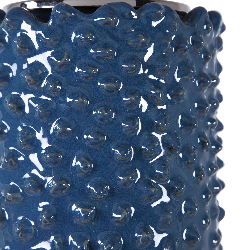 Ciji Blue Table Lamp - Bombay Mercantile
