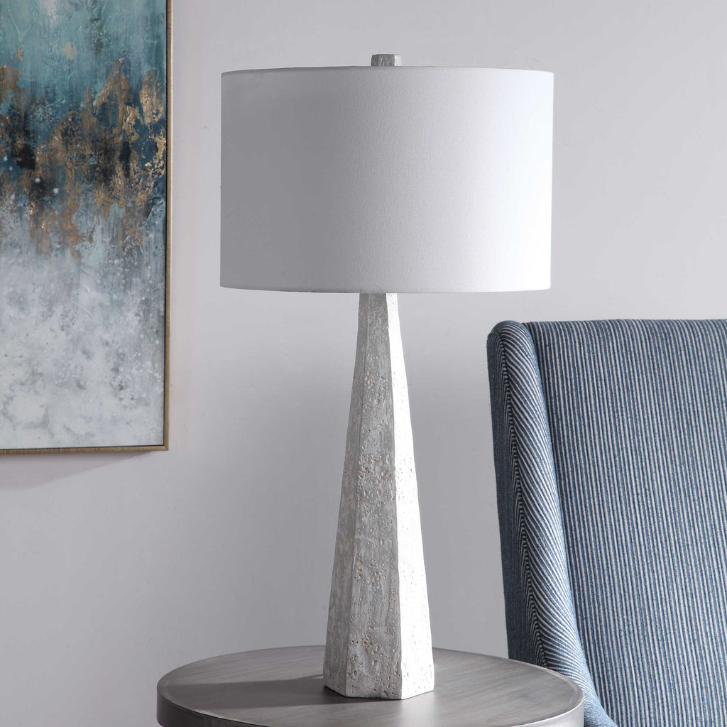 Apollo Concrete Table Lamp - Bombay Mercantile