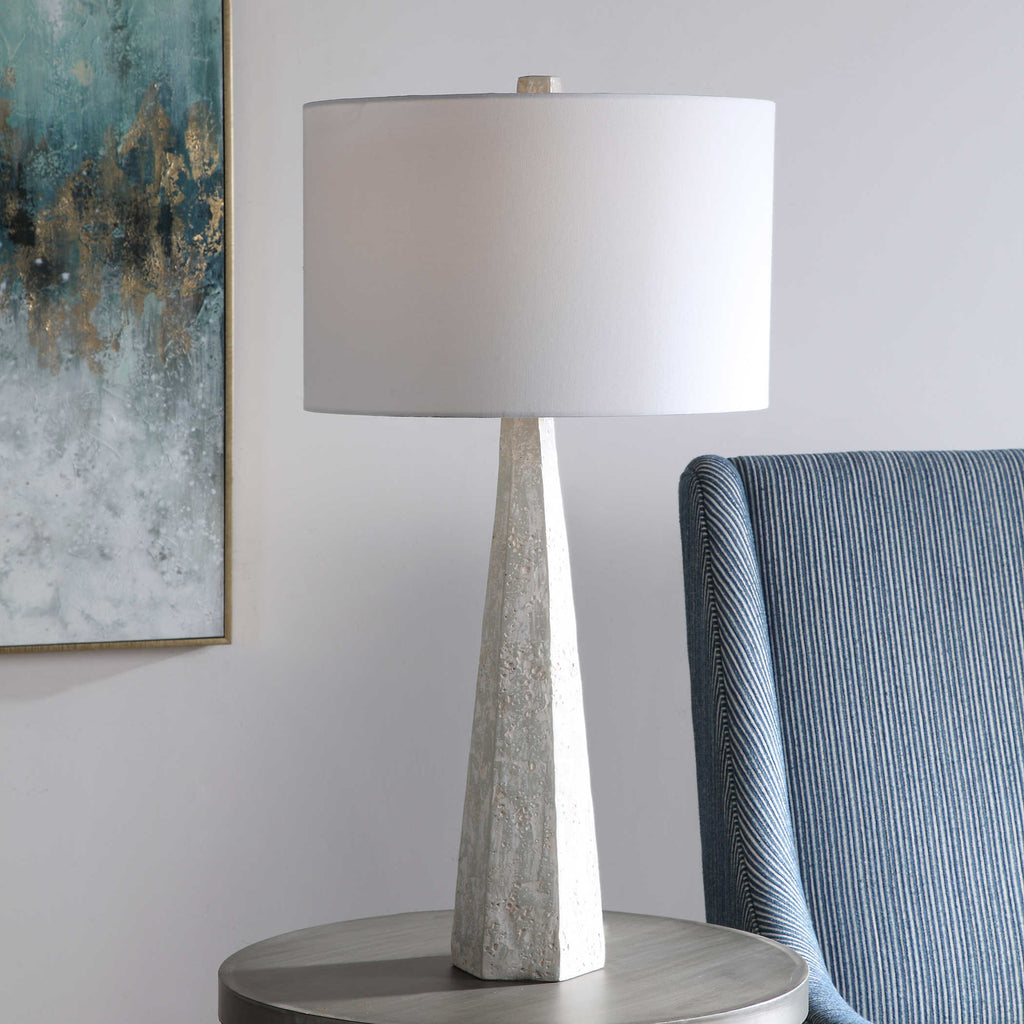 Apollo Concrete Table Lamp - Bombay Mercantile