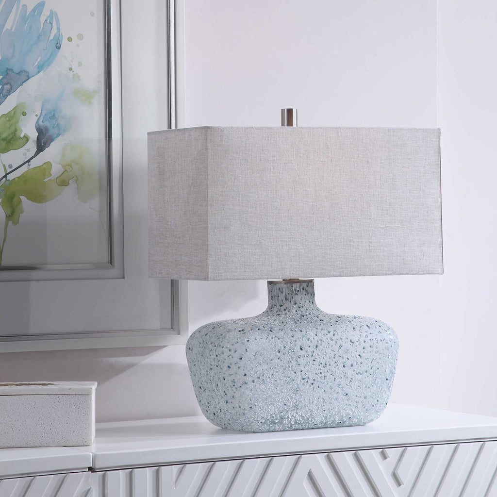 Matisse Textured Glass Table Lamp - Bombay Mercantile