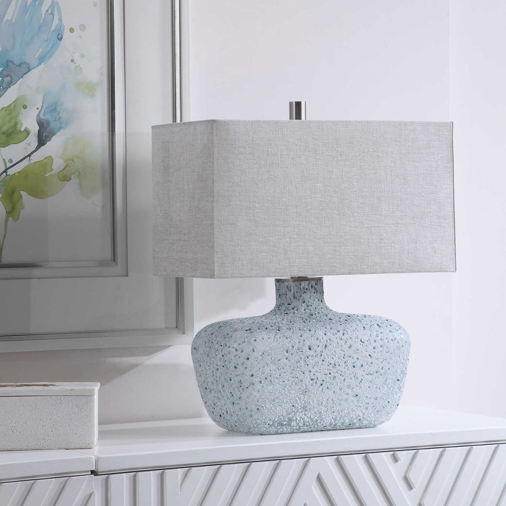 Matisse Textured Glass Table Lamp - Bombay Mercantile