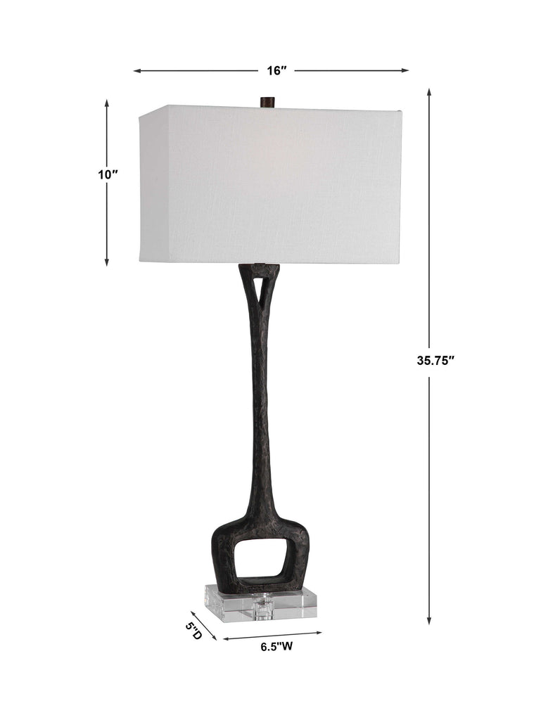 Darbie Iron Table Lamp - Bombay Mercantile