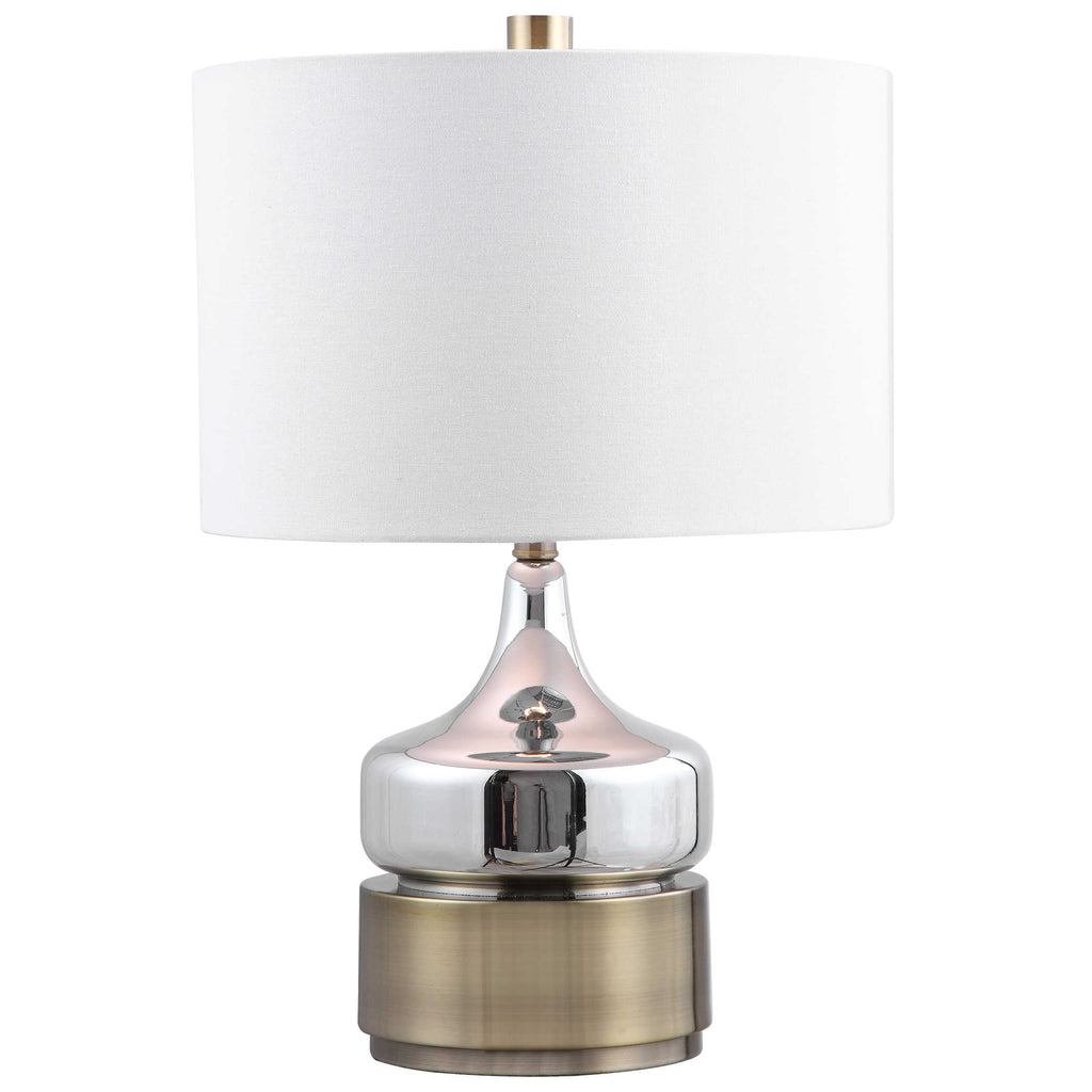 Como Chrome Table Lamp - Bombay Mercantile