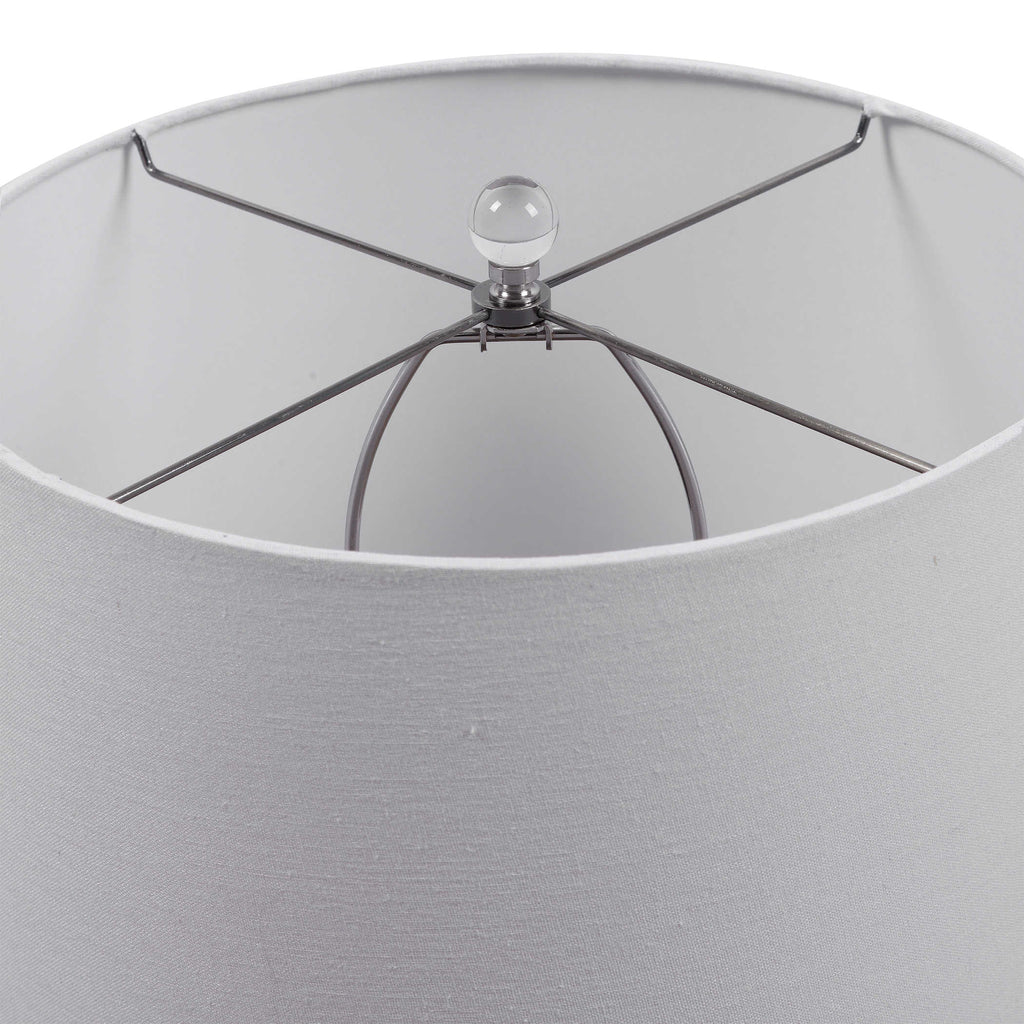 Durango Rust White Table Lamp - Bombay Mercantile