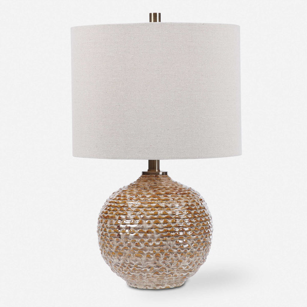 Lagos Rustic Table Lamp - Bombay Mercantile