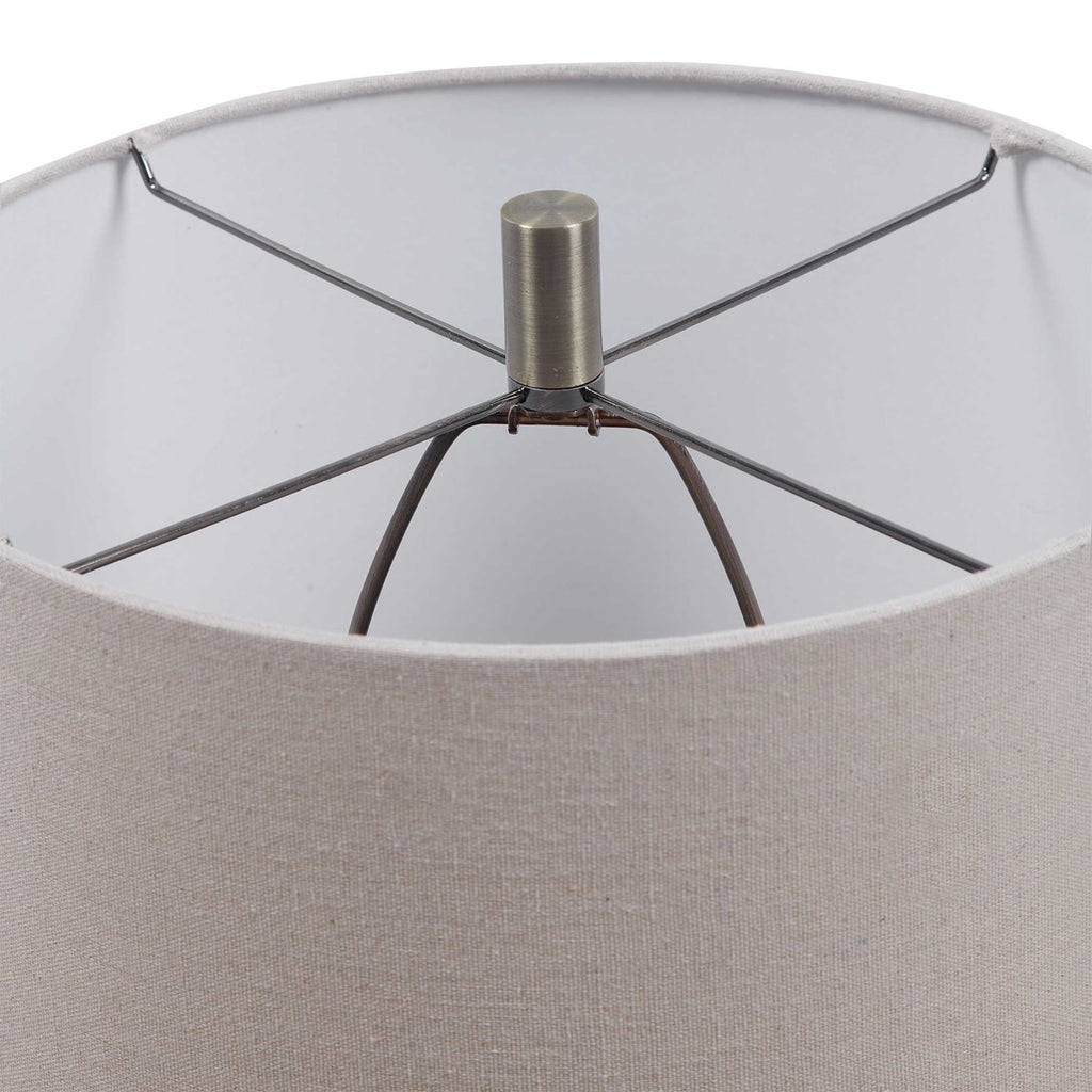 Lagos Rustic Table Lamp - Bombay Mercantile
