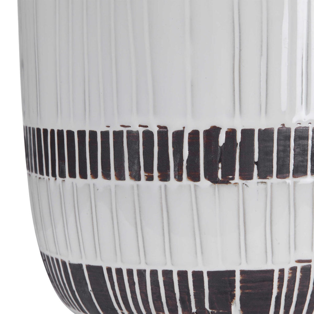 Granger Striped Table Lamp - Bombay Mercantile