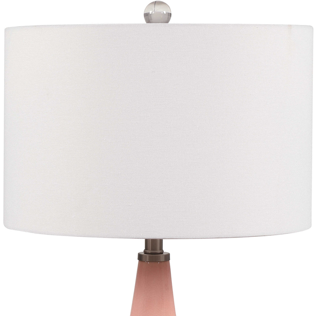 Anastasia Light Pink Table Lamp - Bombay Mercantile