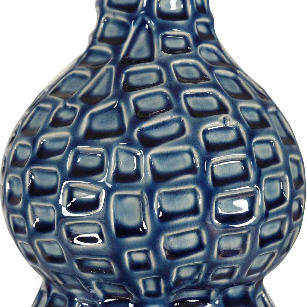 Holloway Cobalt Blue Table Lamp - Bombay Mercantile
