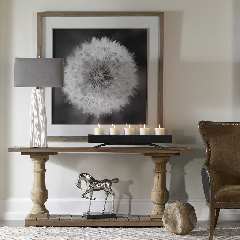 Sycamore White Table Lamp - Bombay Mercantile