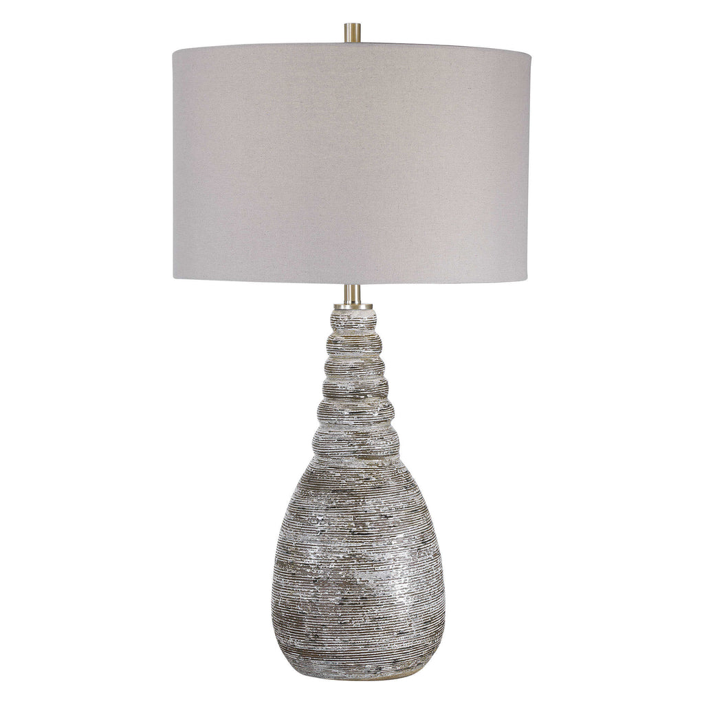 Arapahoe Rust Brown Table Lamp - Bombay Mercantile