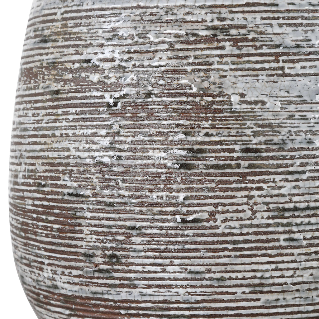 Arapahoe Rust Brown Table Lamp - Bombay Mercantile