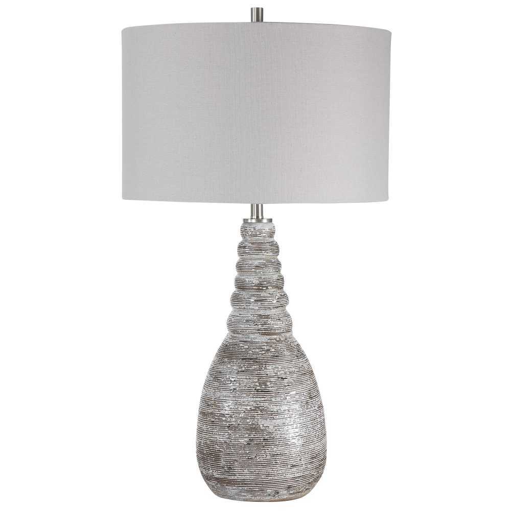 Arapahoe Rust Brown Table Lamp - Bombay Mercantile