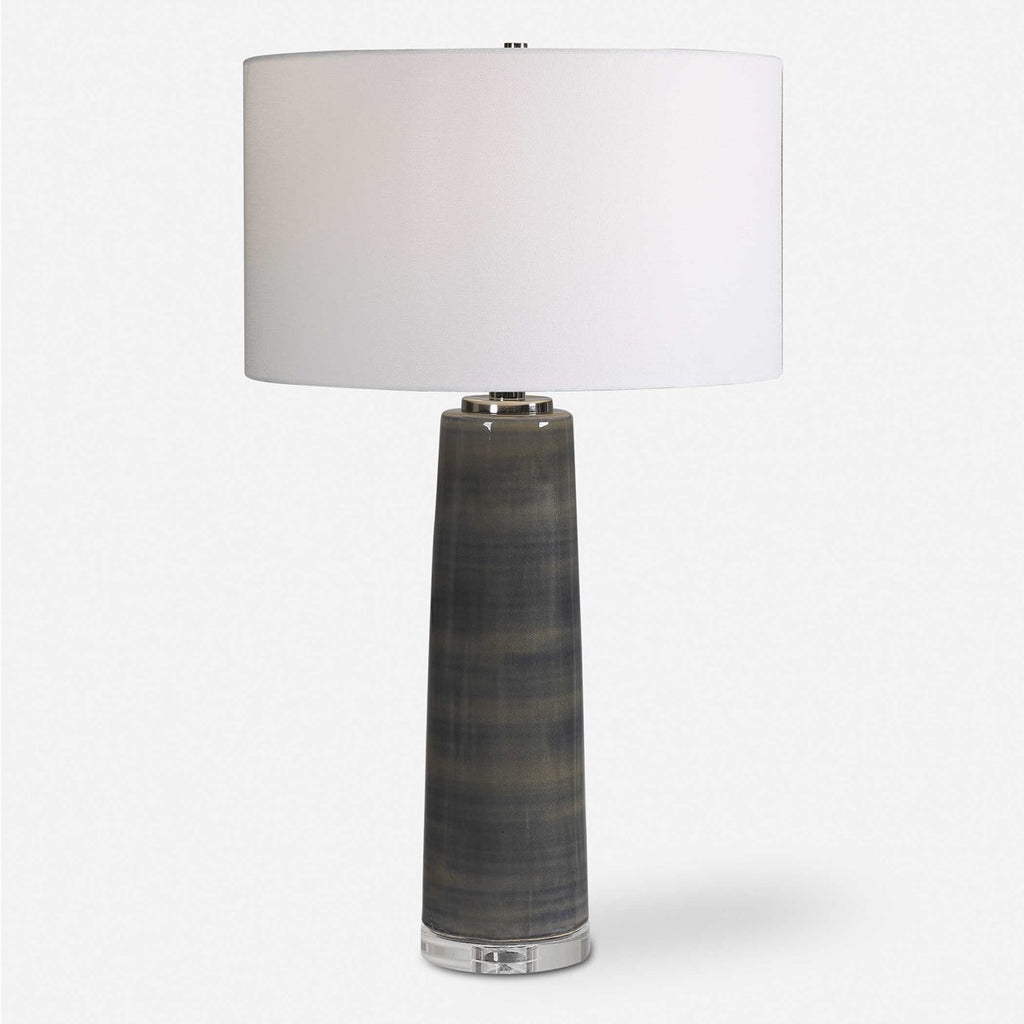 Seurat Charcoal Table Lamp - Bombay Mercantile