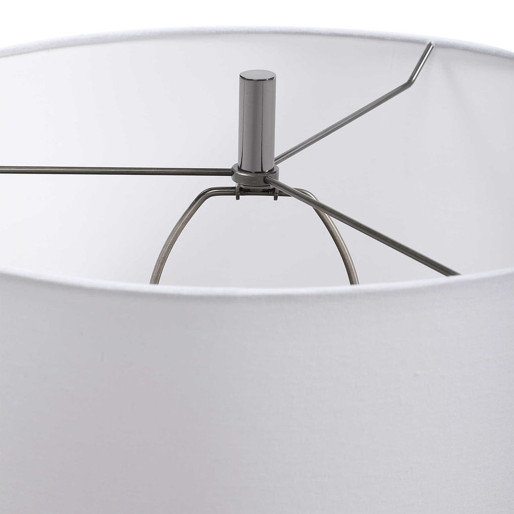 Everard Blue Table Lamp - Bombay Mercantile