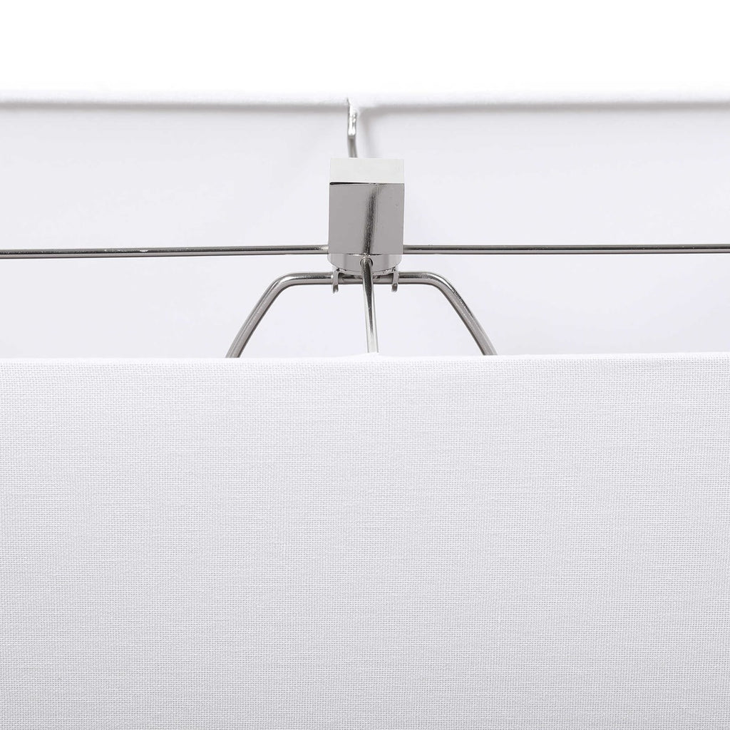 Entry Modern White Table Lamp - Bombay Mercantile