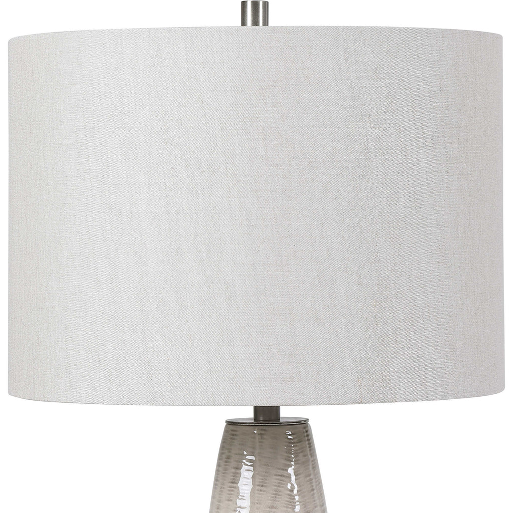 Delgado Light Gray Table Lamp - Bombay Mercantile