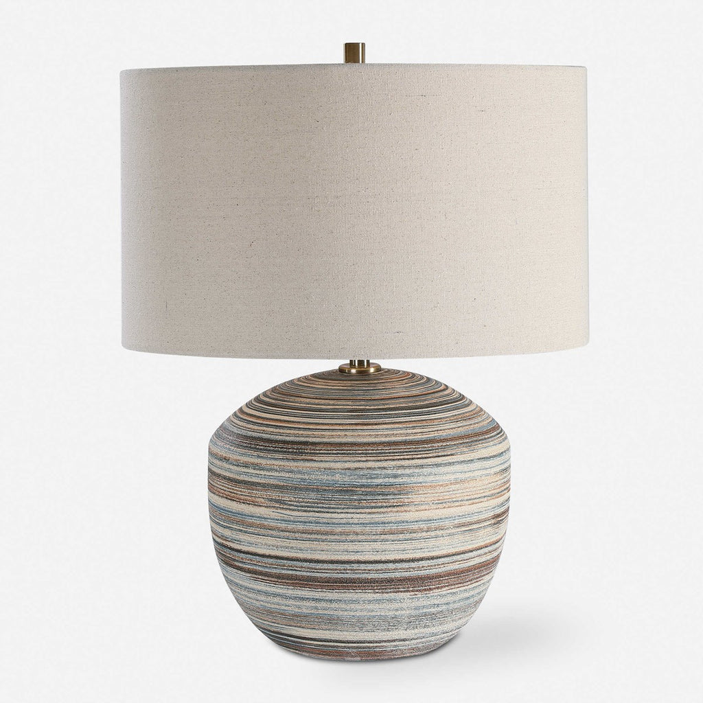 Prospect Striped Accent Lamp - Bombay Mercantile