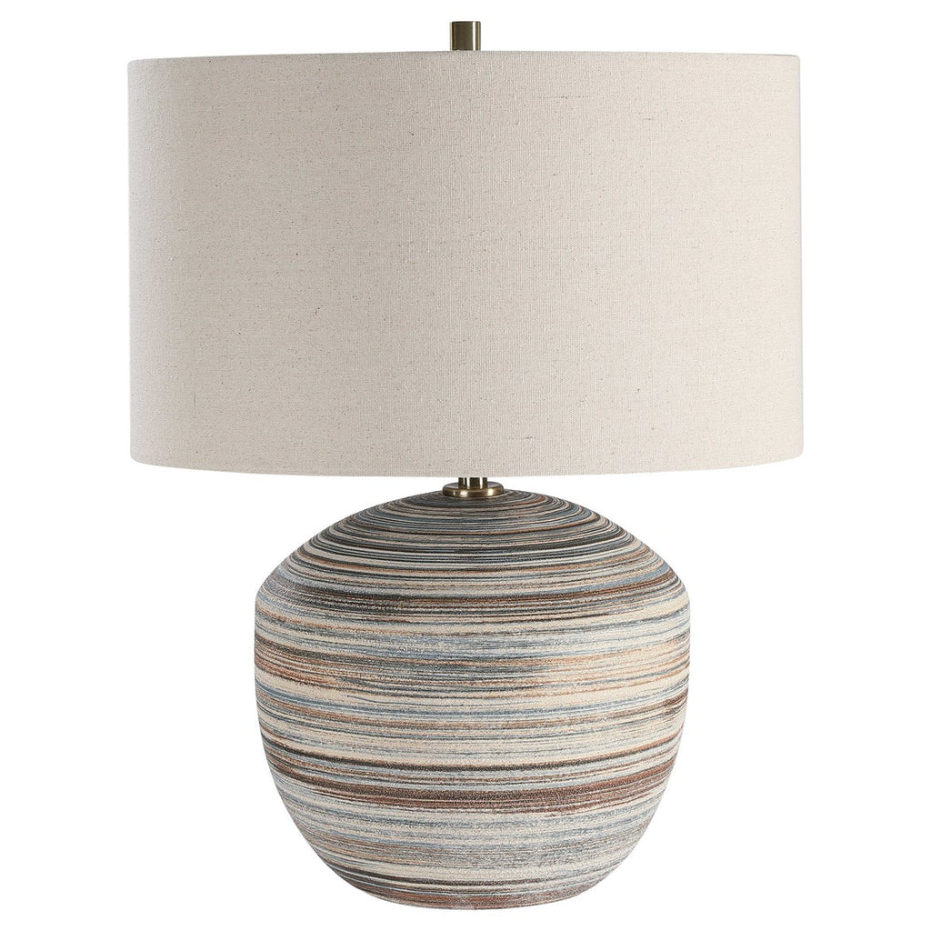 Prospect Striped Accent Lamp - Bombay Mercantile