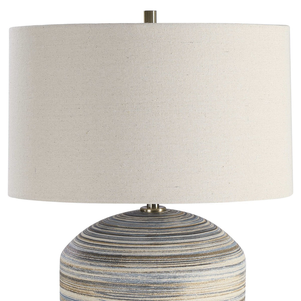 Prospect Striped Accent Lamp - Bombay Mercantile