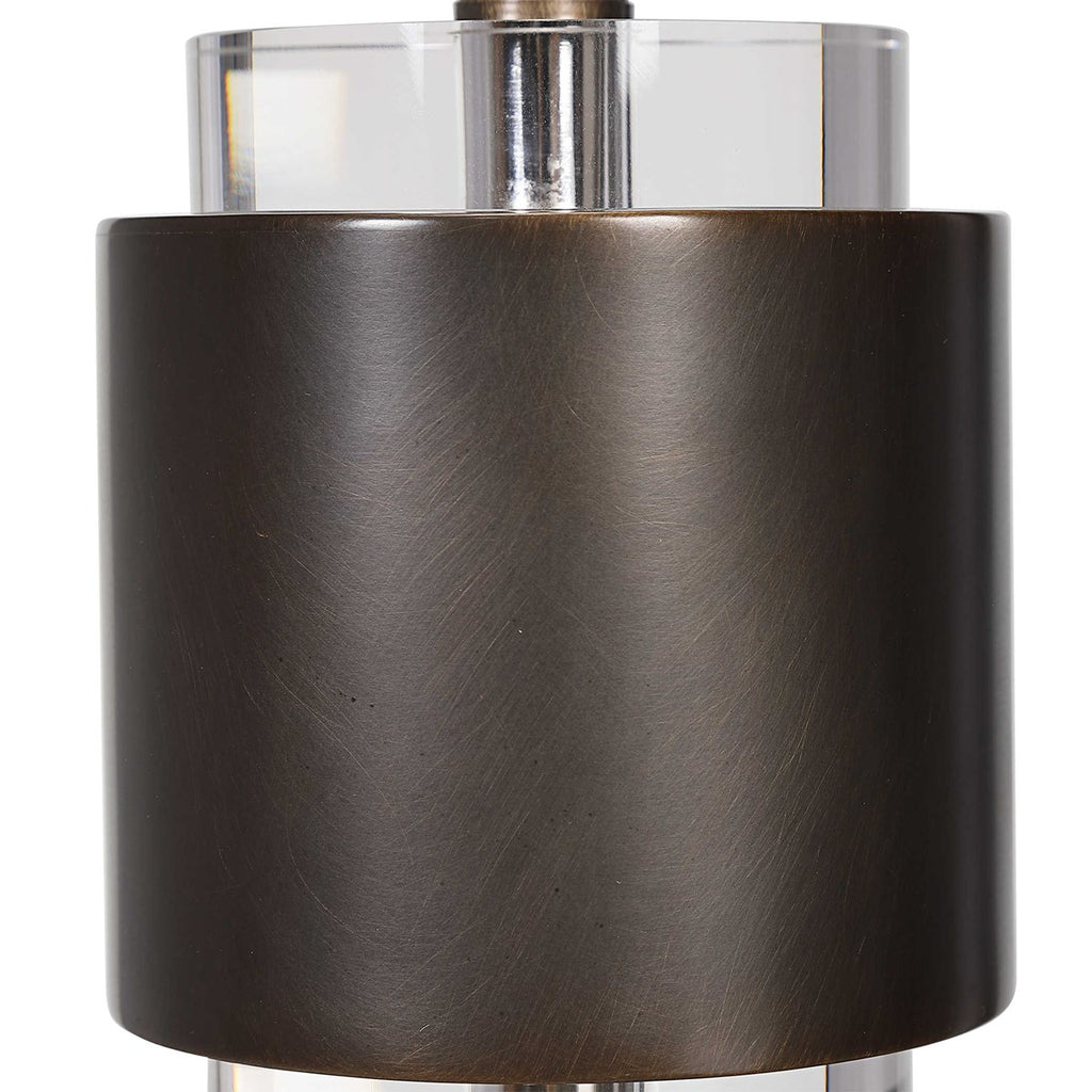 Jefferson Dark Bronze Table Lamp - Bombay Mercantile