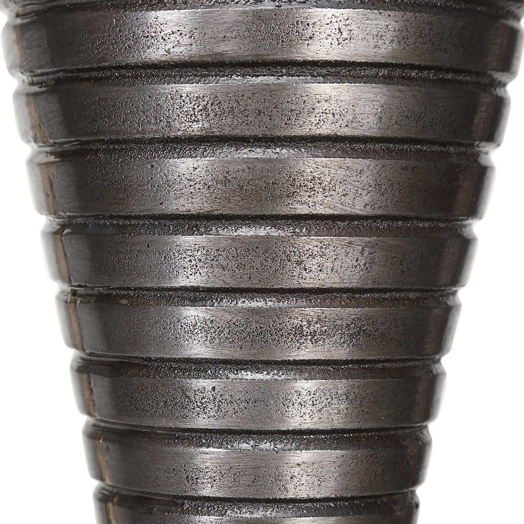 Renegade Ribbed Iron Table Lamp - Bombay Mercantile