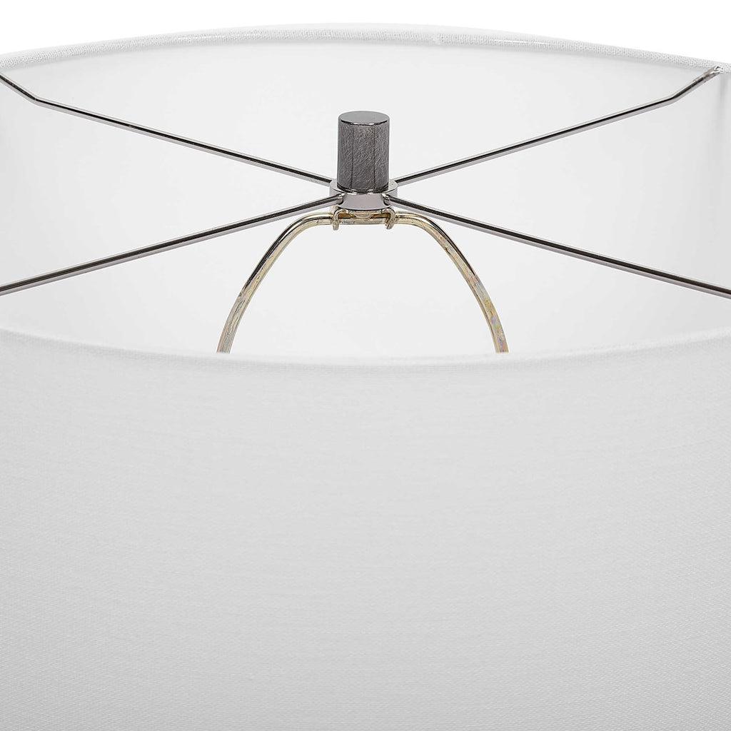 Renegade Ribbed Iron Table Lamp - Bombay Mercantile
