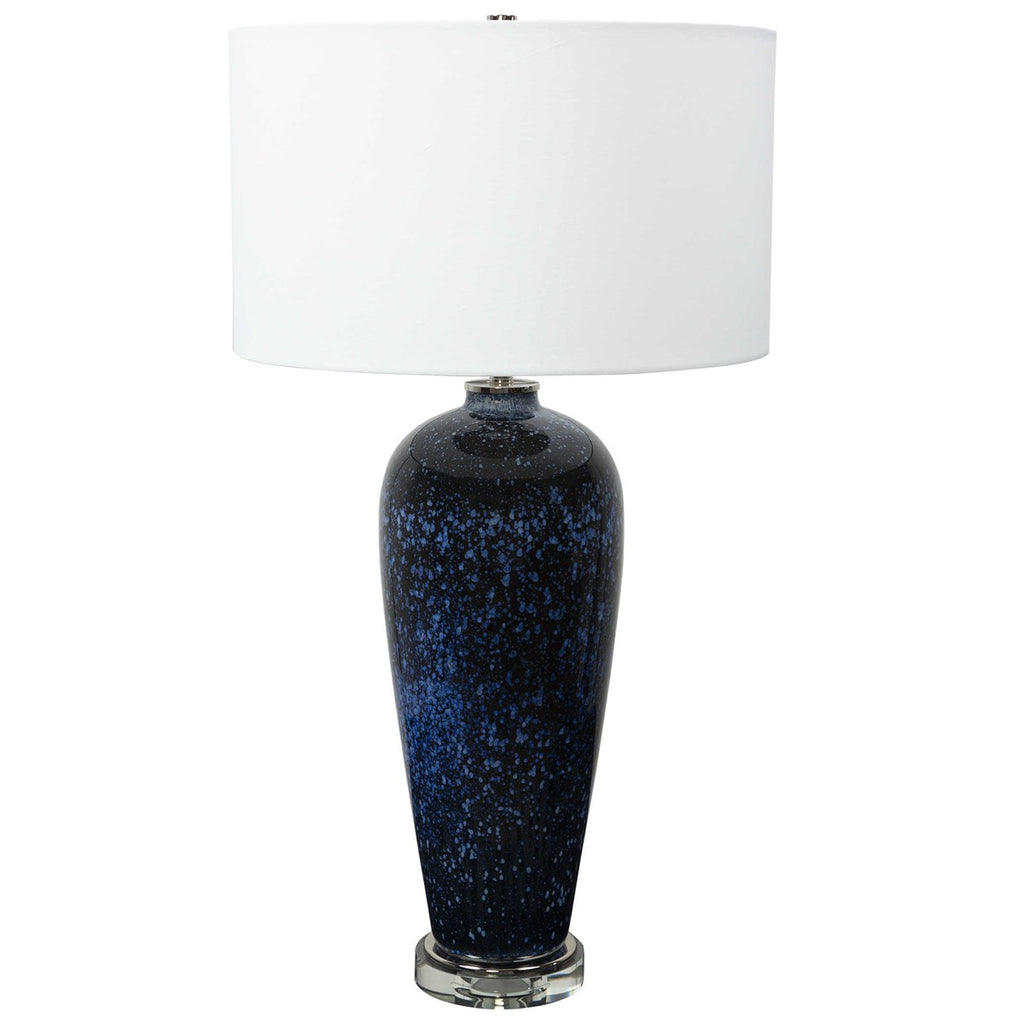 Stargazer Cobalt Navy Table Lamp - Bombay Mercantile