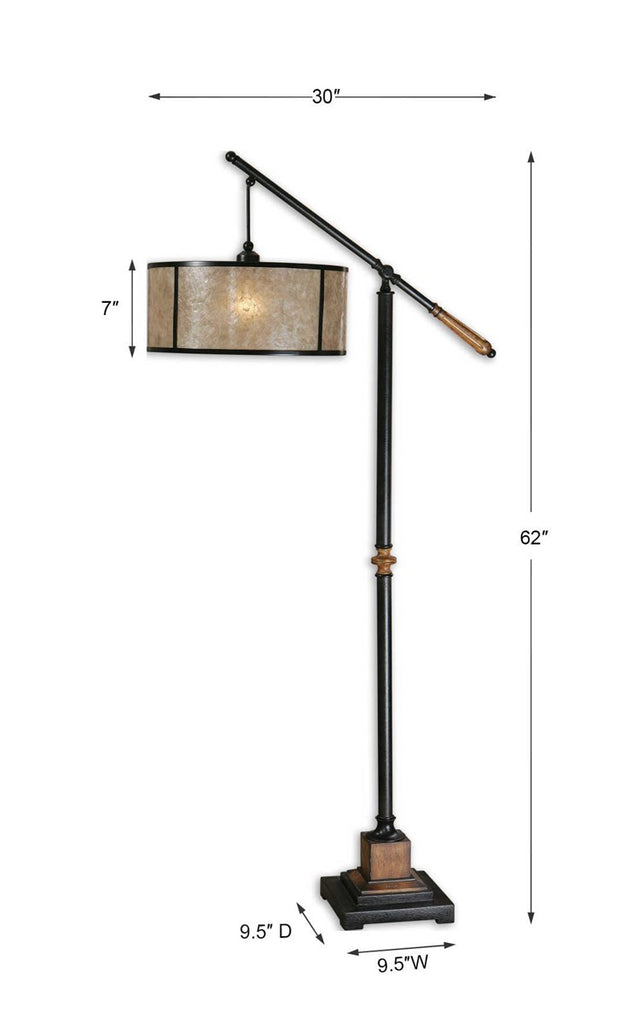 Sitka Lantern Floor Lamp - Bombay Mercantile