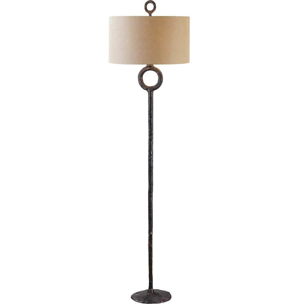Ferro Cast Iron Floor Lamp - Bombay Mercantile