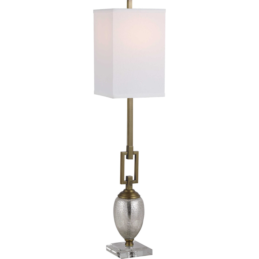 Copeland Mercury Glass Buffet Lamp - Bombay Mercantile